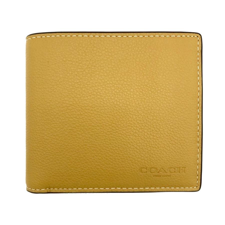 COACH ★大人気★ コインウォレット スポーツカーフレザー フラックス 新品 COACH コーチ 財布 ☆COACH☆ コイン ウォレット スポーツカーフ