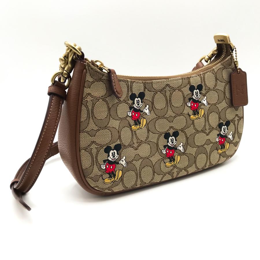 コーチ ★COACH★ テリ ショルダーバッグ シグネチャー ジャカード ミッキーマウス プリント DISNEY X COACH コラボ CM196 B4R3U｜eseight｜09