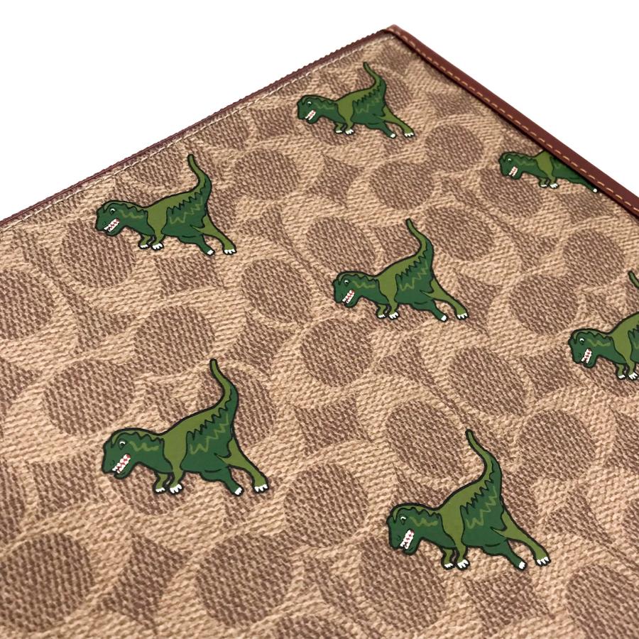 COACH（コーチ） ☆COACH☆ チャーターポーチ シグネチャーキャンバス