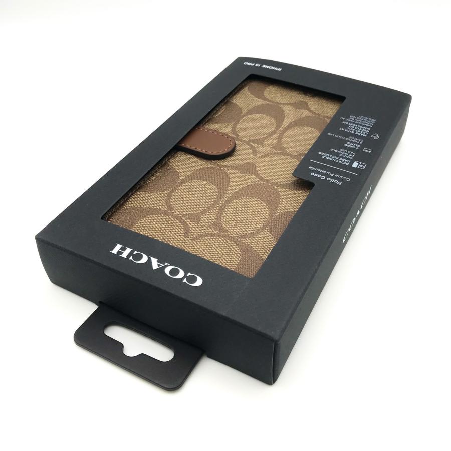 COACH コーチ スマホケース 手帳型 ☆COACH☆ iPhone 15 PRO COACH コーチ スマホケース 手帳型 ☆COACH☆ iPhone 15 PRO