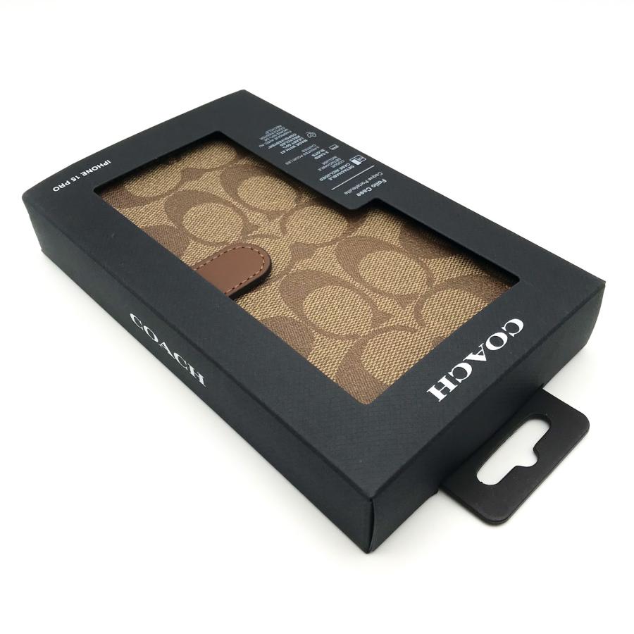COACH コーチ スマホケース 手帳型 ☆COACH☆ iPhone 15 PRO COACH コーチ スマホケース 手帳型 ☆COACH☆ iPhone 15 PRO
