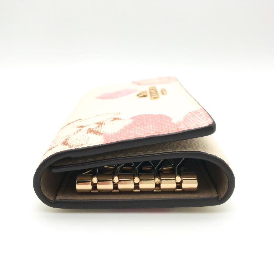 COACH コーチ ☆COACH☆ ファイブ リング キーケース フローラル COACH コーチ ☆COACH☆ ファイブ リング キーケース フローラル