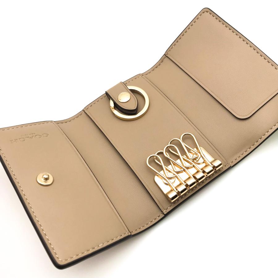 COACH コーチ ☆COACH☆ ファイブ リング キーケース フローラル COACH コーチ ☆COACH☆ ファイブ リング キーケース フローラル