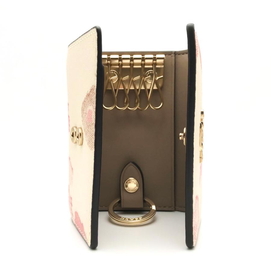 COACH コーチ ☆COACH☆ ファイブ リング キーケース フローラル COACH コーチ ☆COACH☆ ファイブ リング キーケース フローラル