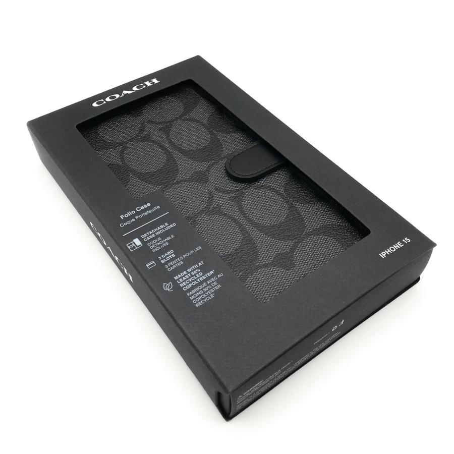 COACH コーチ スマホケース 手帳型 ☆COACH☆ iPhone 15 COACH コーチ スマホケース 手帳型 ☆COACH☆ iPhone 15