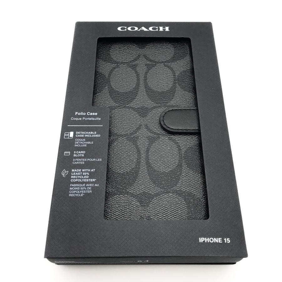 COACH コーチ スマホケース 手帳型 ☆COACH☆ iPhone 15 COACH コーチ スマホケース 手帳型 ☆COACH☆ iPhone 15
