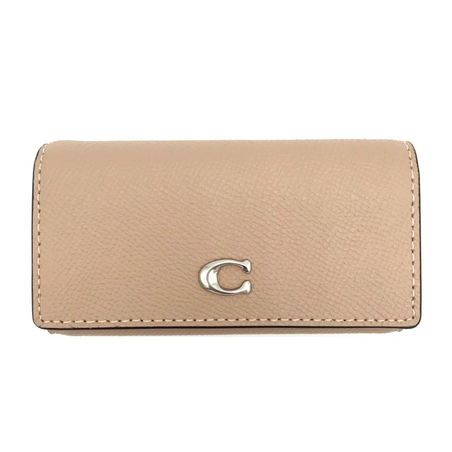 COACH（コーチ） ☆COACH☆ 6リング キーケース クロスグレインレザー
