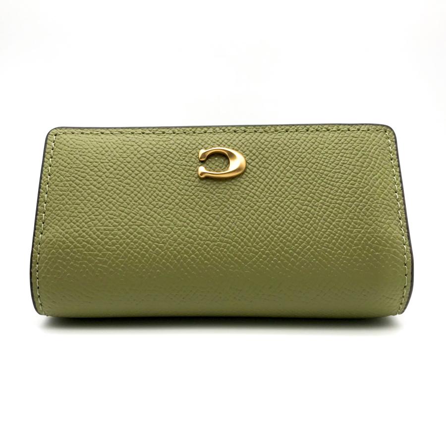 COACH コーチ ☆COACH☆ 6リング キーケース クロスグレイン