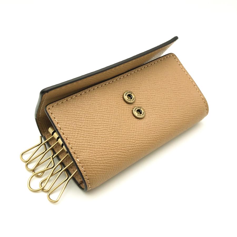 COACH（コーチ） ☆COACH☆ 6リング キーケース クロスグレインレザー