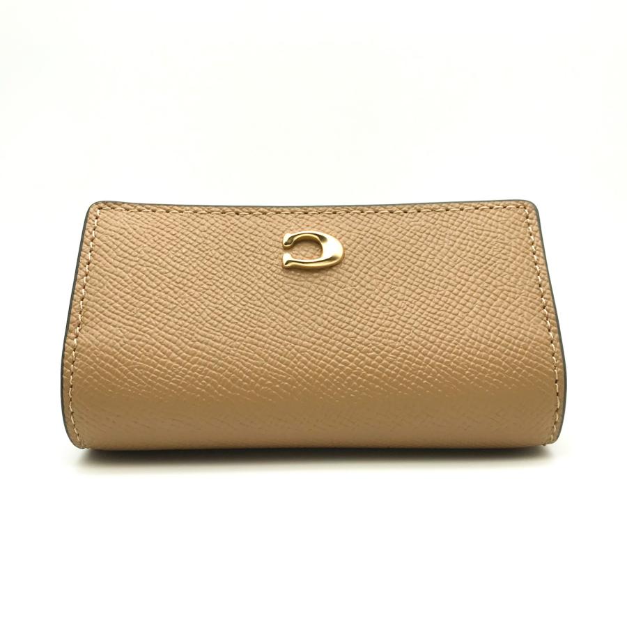 COACH（コーチ） ☆COACH☆ 6リング キーケース クロスグレインレザー