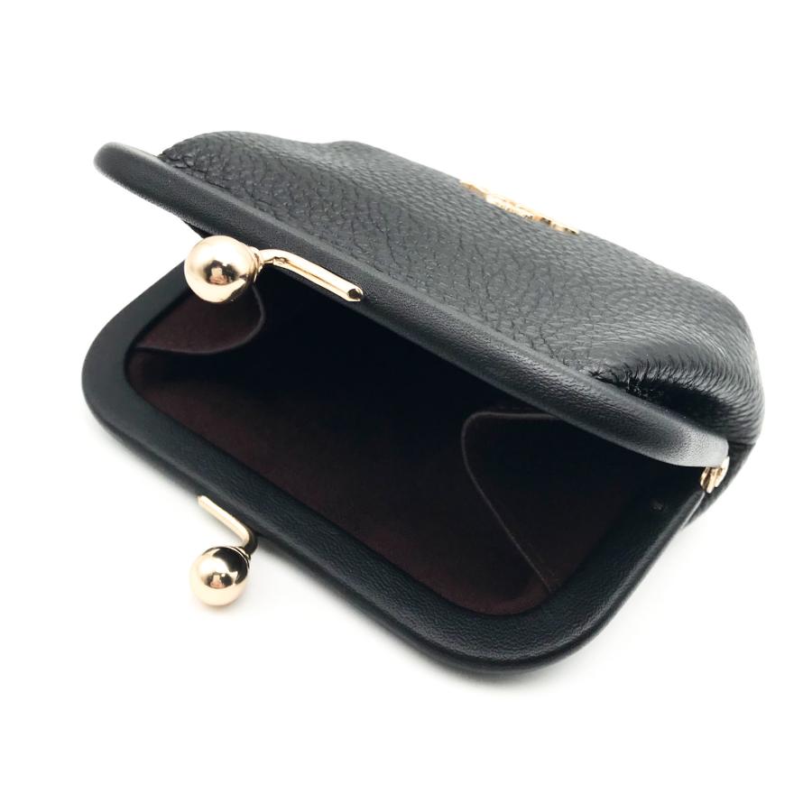 COACH コーチ 財布 ☆COACH☆ ノラ キスロック ブラック がま口