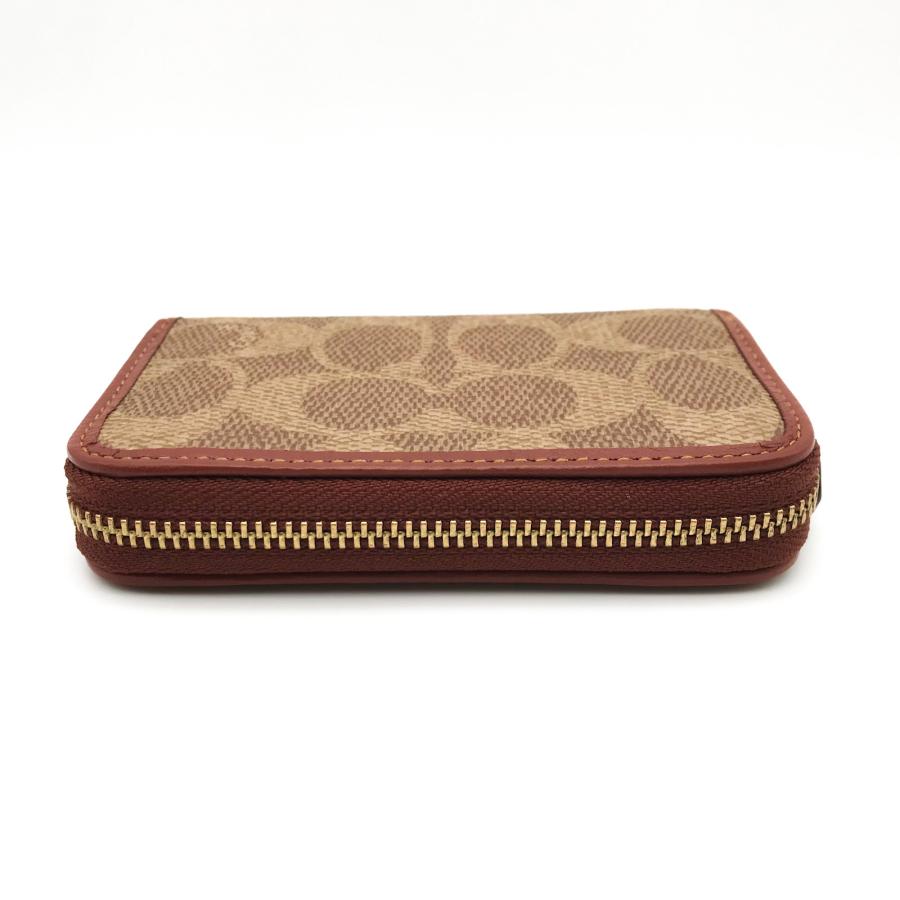 COACH（コーチ） ☆COACH☆ スモール ジップ アラウンド カードケース