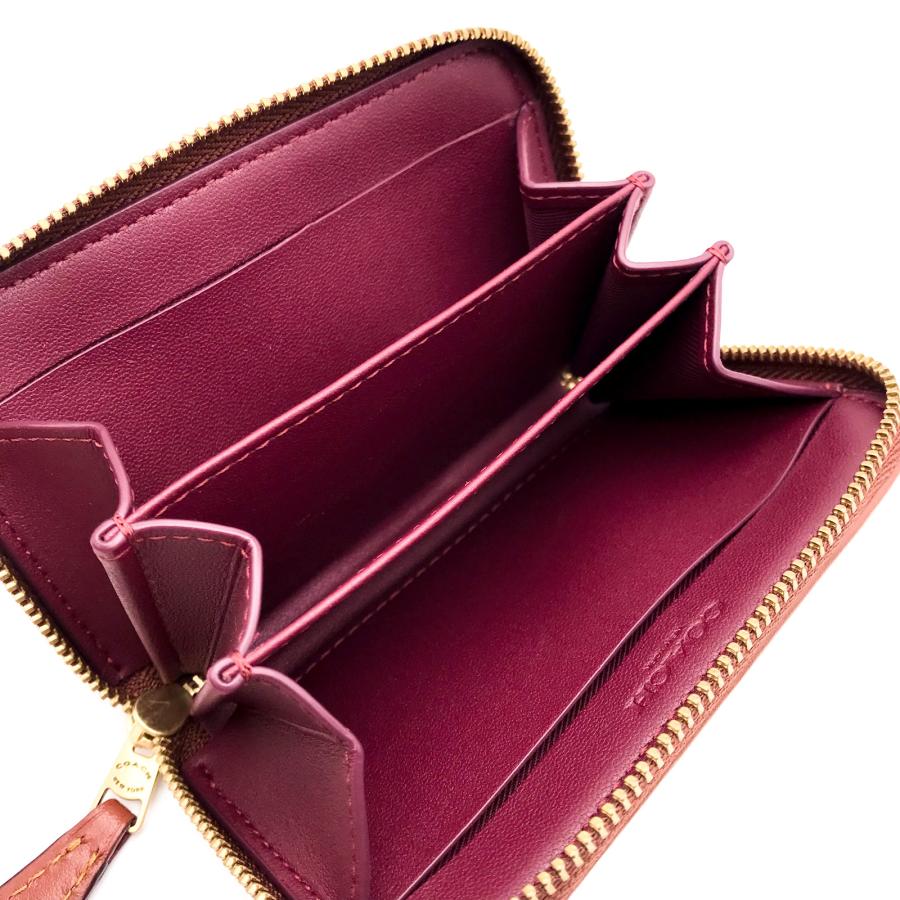 COACH（コーチ） ☆COACH☆ スモール ジップ アラウンド カードケース