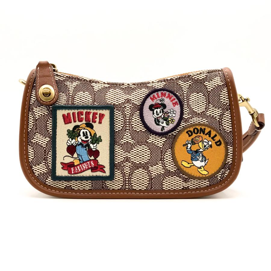 DISNEY X COACH】スウィンガー 20☆シグネチャー☆ハンドバッグ☆