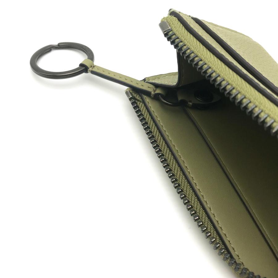 COACH コーチ ☆COACH☆ Lジップ カーキーケース モス