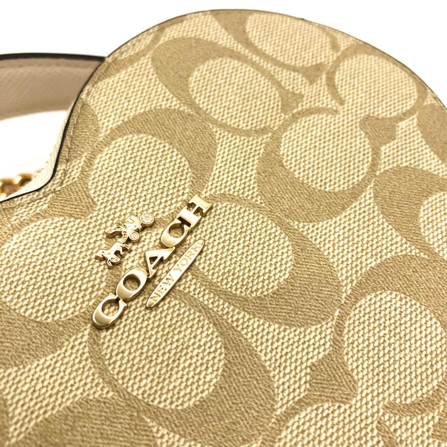 [コーチ] mini バケツパック カーキ色 logo ロープロック ハンドバッグ ショルダーバッグ Coach Mini Rowan File Bag | Brixton Baker
