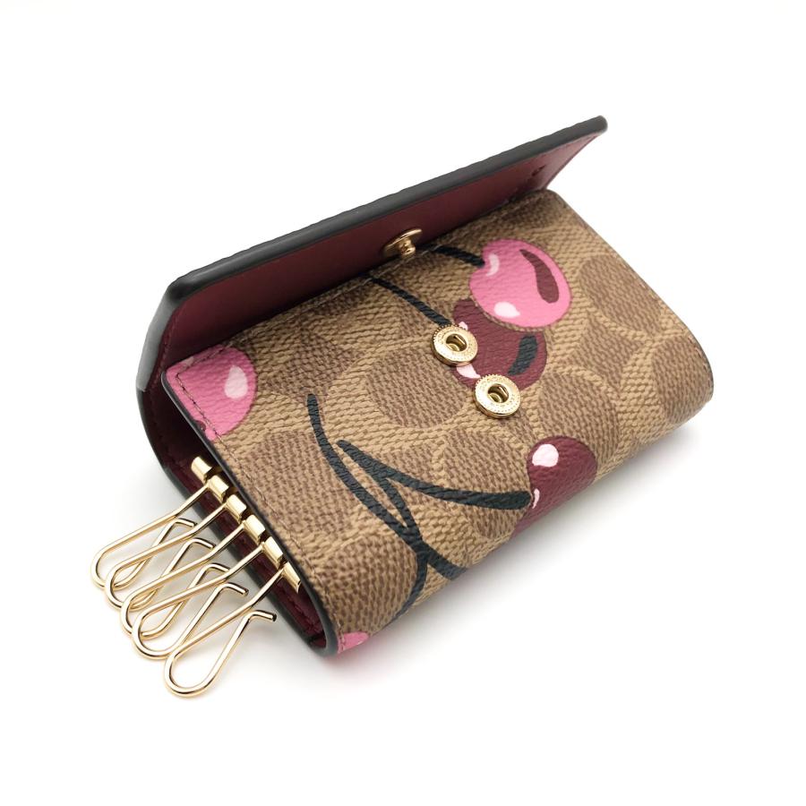 COACH コーチ ☆COACH☆ ファイブ リング キーケース