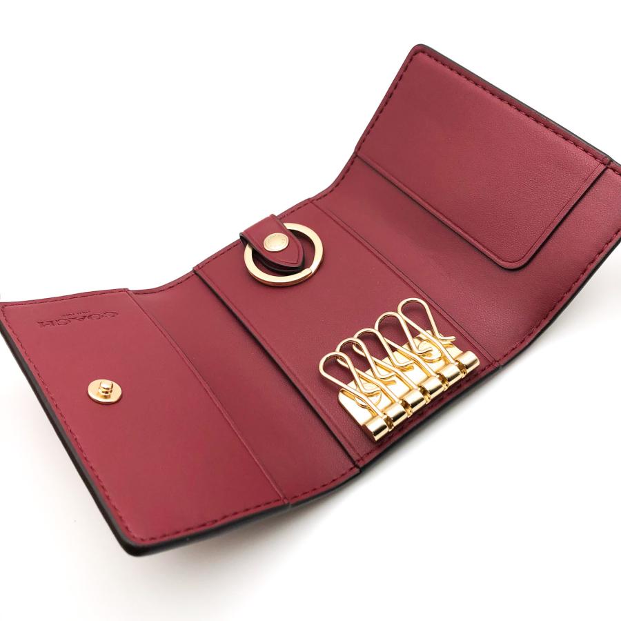 COACH コーチ ☆COACH☆ ファイブ リング キーケース