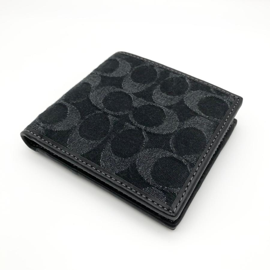 COACH ★大人気★ コインウォレット シグネチャーデニム ディープブルー新品 COACH - COACH ☆大人気☆ コインウォレット シグネチャーデニム