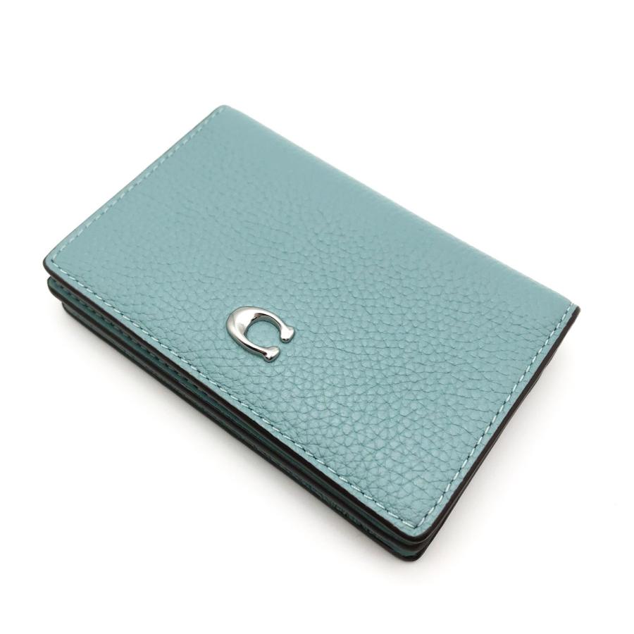 新品未使用！coach名刺入れカードケース水色 コーチ COACH カードケース （ブルー系） - ファッション通販