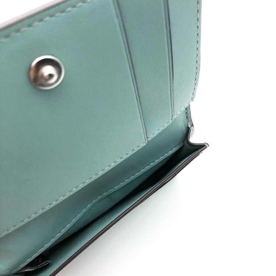 【COACH☆新品】 エッセンシャル ビジネス カード ケース☆アクアマリン COACH コーチ 名刺入れ ☆COACH☆ エッセンシャル ビジネス