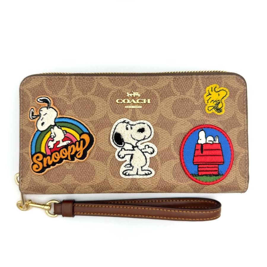 COACH（コーチ） 長財布【COACH X PEANUTS コラボ】ロング ジップ