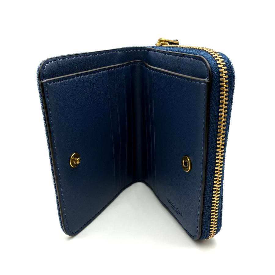 COACH ★大人気★ エッセンシャル ビルフォールド ウォレット ブルー 新品 COACH（コーチ） ☆COACH☆ エッセンシャル ビルフォールド ウォレット