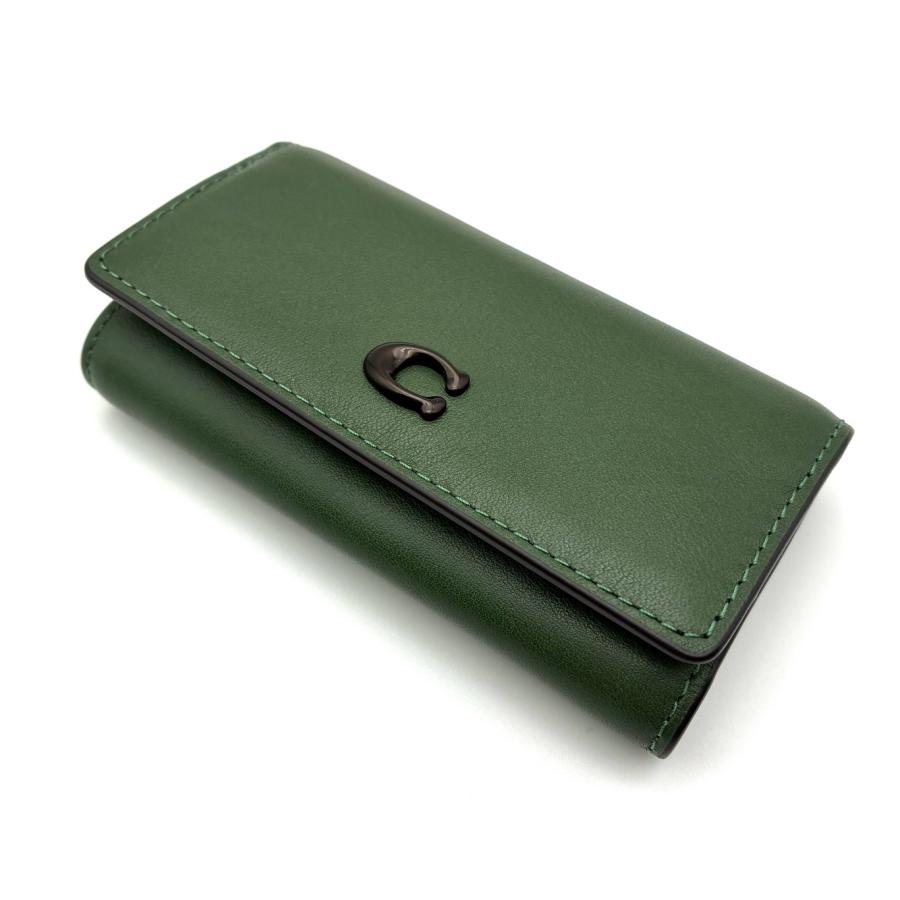 COACH（コーチ） ☆COACH☆ 6リング キーケース ハンターグリーン