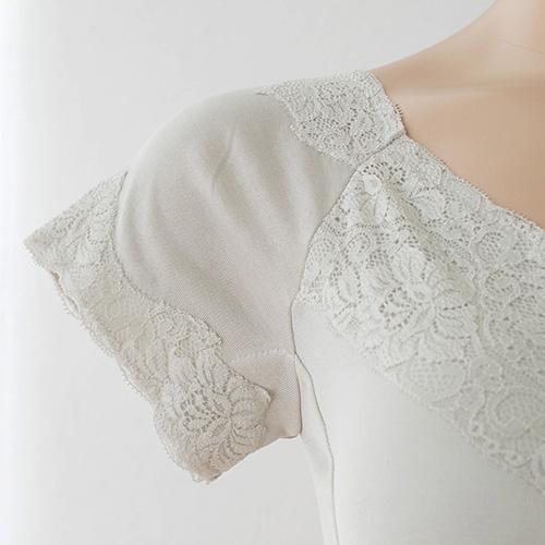 シルク カップ付き 汗取り ハーフトップ インナー 下着 肌着 日本製 アンダーウエア レディース 絹 冷えとり 敏感肌 低刺激 |  | 07