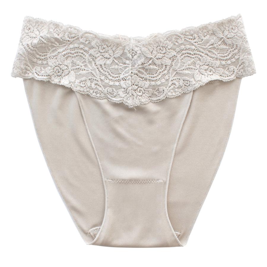 ふんどしパンツ シルク 冷えとり マチはシルクとコットンの3重構造