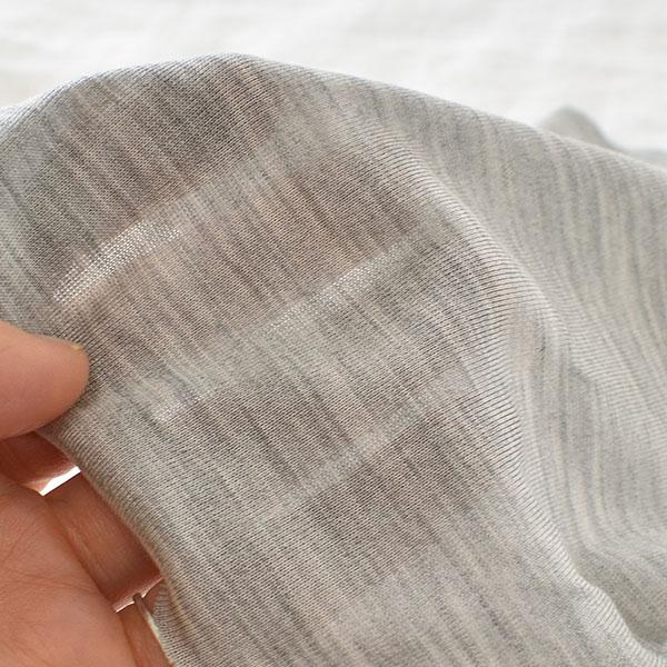 es-8474 汗取りインナー シルク100％ ジャージー レディース 脇汗パッド付き フレンチ袖 半袖 グレー ネイビー M/L |  | 11