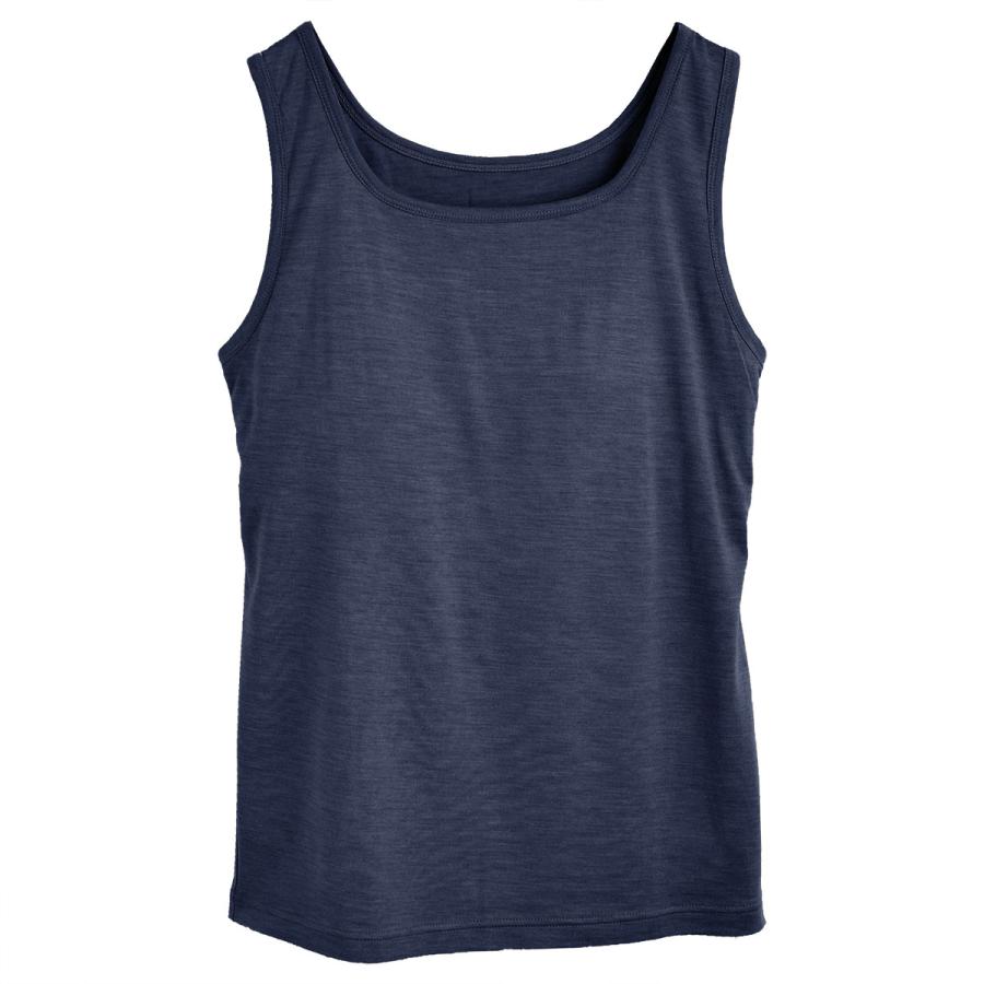 シルク100％ ソフトジャージー カップ付き タンクトップ 日本製 ウォッシャブル加工 ゆるラク レディース ベージュ ネイビー ブラック 黒 M/L |  | 15