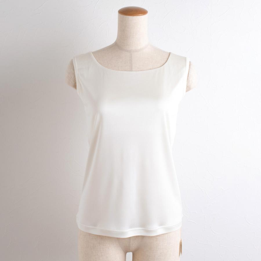 シルク100％ カップ付きタンクトップ ゆるラク 正絹110gスムース インナー 下着 肌着 日本製レディース 絹 冷えとり 敏感肌 低刺激 |  | 04