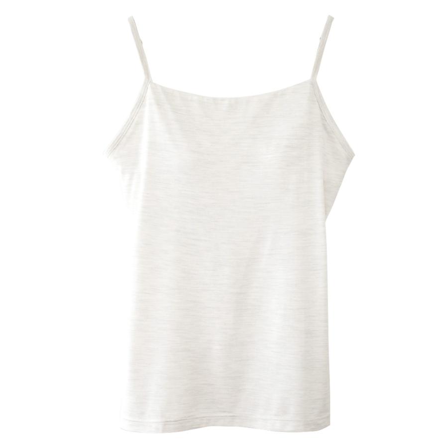 シルク100％ ソフトジャージー カップ付き キャミソール 日本製 ウォッシャブル加工 ゆるラク レディース ホワイト ベージュ ネイビー ブラック M/L |  | 12