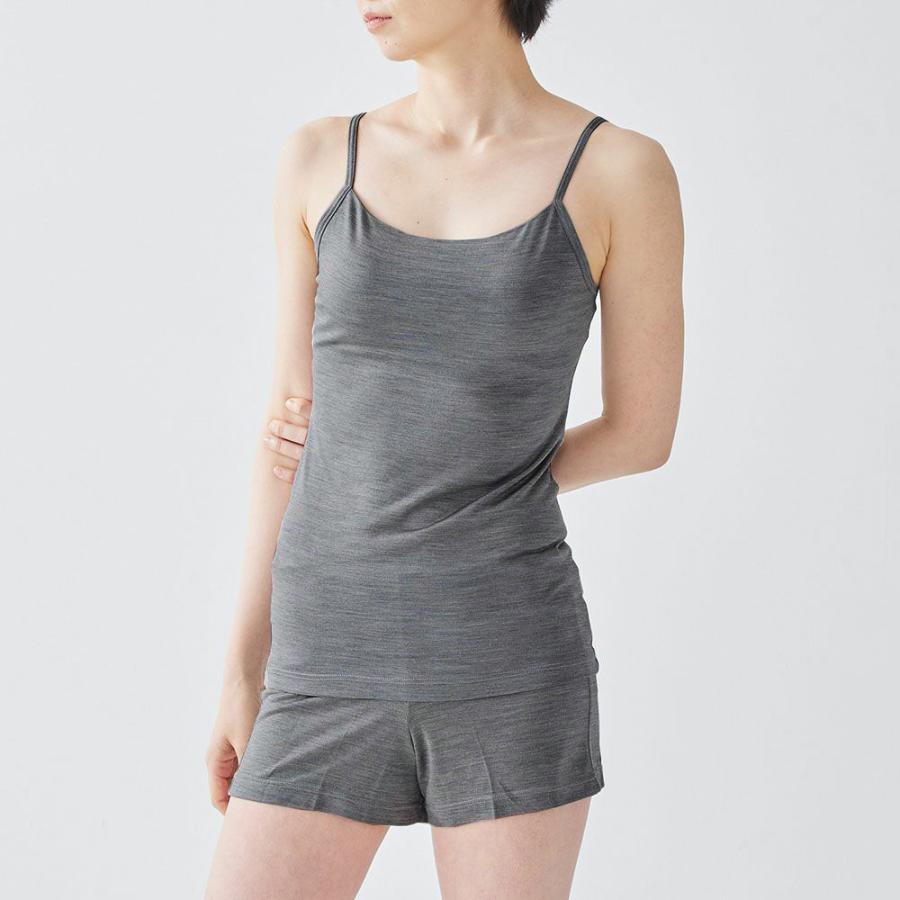 シルク100％ ソフトジャージー カップ付き キャミソール 日本製 ウォッシャブル加工 ゆるラク レディース ホワイト ベージュ ネイビー ブラック M/L |  | 06