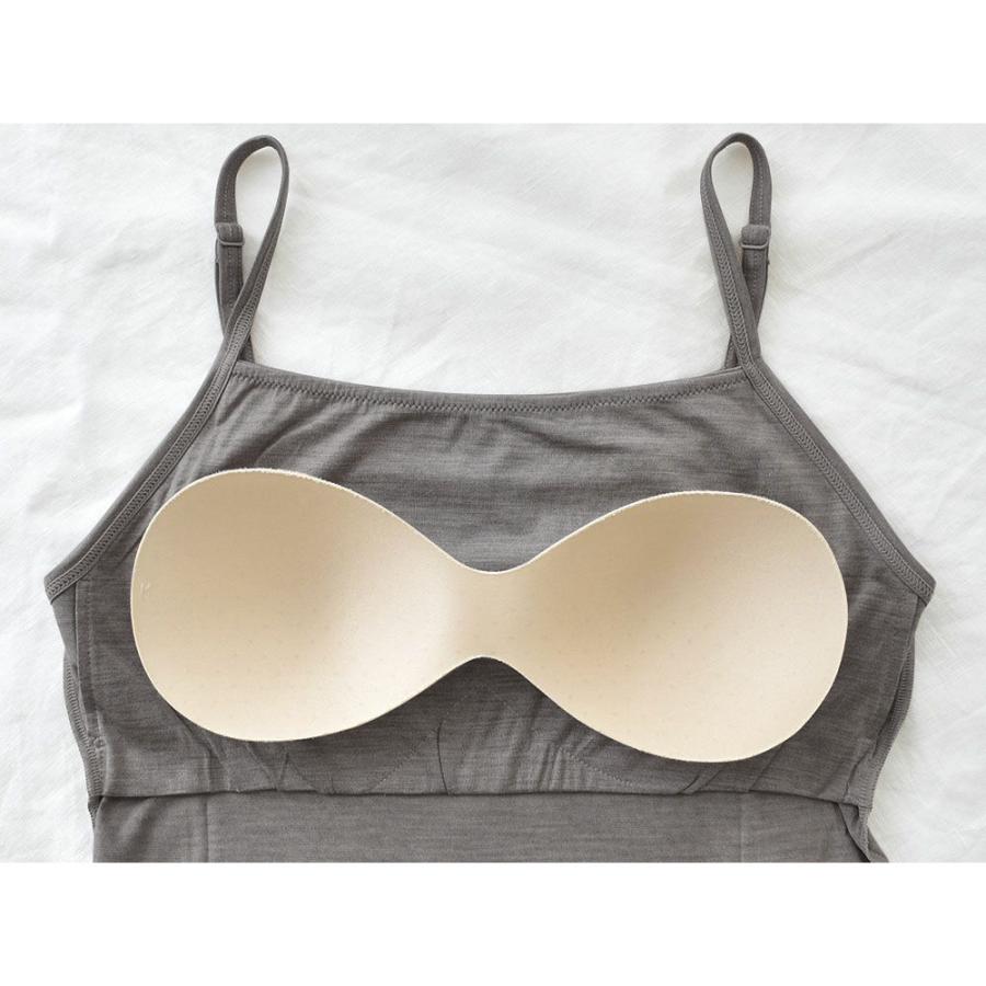 シルク100％ ソフトジャージー カップ付き キャミソール 日本製 ウォッシャブル加工 ゆるラク レディース ホワイト ベージュ ネイビー ブラック M/L |  | 08