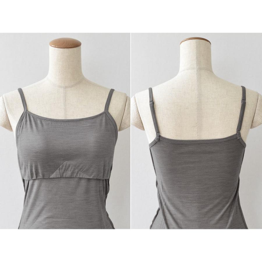 シルク100％ ソフトジャージー カップ付き キャミソール 日本製 ウォッシャブル加工 ゆるラク レディース ホワイト ベージュ ネイビー ブラック M/L |  | 09