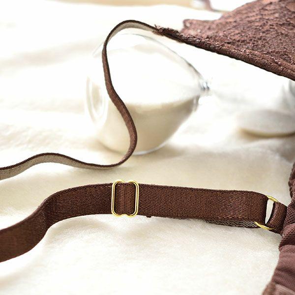 豪華版 シルク ブラジャー お試し福袋 レディース ワイヤーなしでも驚きの谷間 ブラウン |  | 12