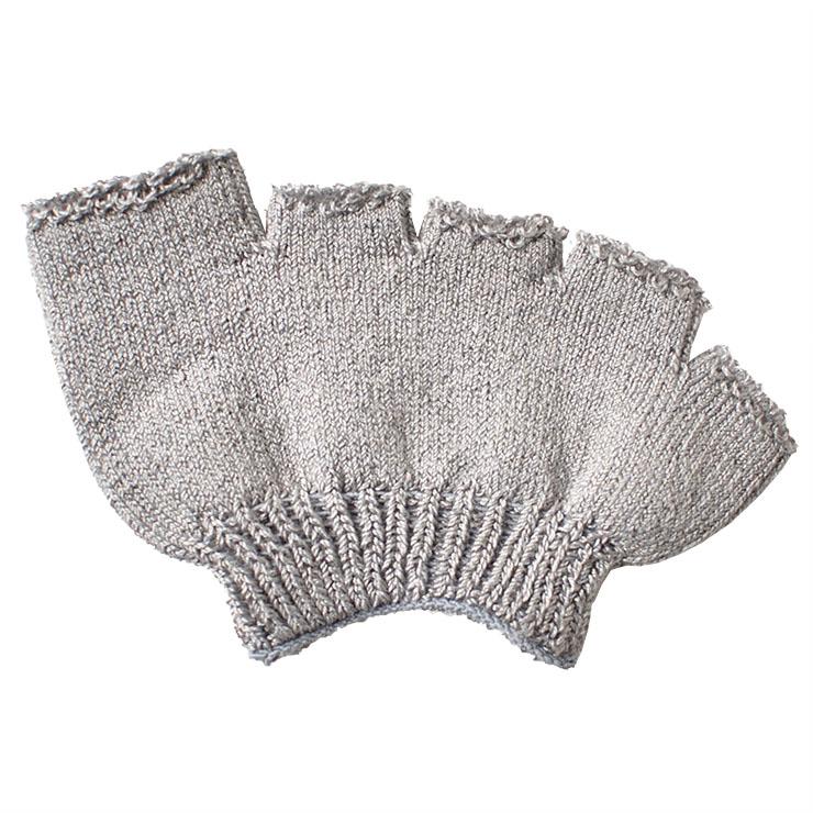 シルクコットンのサンダルソックス 5本指タイプ 日本製 オープントゥ