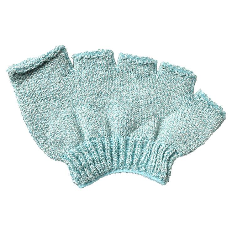 シルクコットンのサンダルソックス 5本指タイプ 日本製 オープントゥ