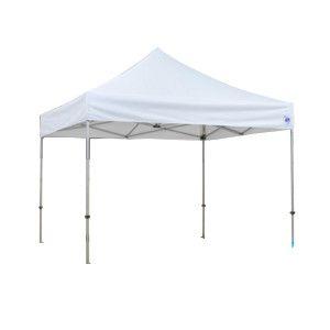 イージーアップ・テント - 円蓋 ワンタッチ タープテント 2.5m×2.5m EZ-UP DELUXE DXA25 軽銀製軽さ枠組み 貨物輸送無料 牢固たる労働者階級向け 飾り気のない据えつける  日おおい 日よけ テント-イベント、避難用テント-アウトドア、キャンプ、登山