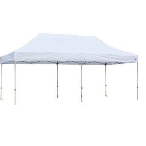 テント ワンタッチ タープテント 3m×6m EZ-UP DELUXE DXA60 アルミ製軽量フレーム 送料無料 頑丈プロ向け 簡単設置  日除け 日よけ | イージーアップ・テント