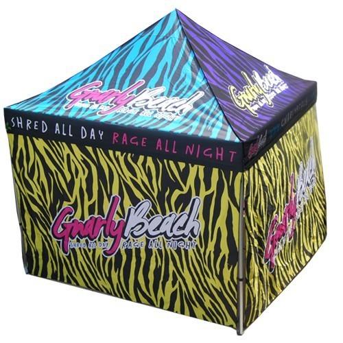 タープテント 3m×3m ワンタッチ 簡単設営 軽量アルミ製 天幕デザイン