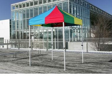 イベントテント アルミ・スチール複合 1.8m×1.8m かんたんてんと3 KA/1W ワンタッチテント タープテント 簡単設営 日除け 日よけ | さくらコーポレーション | 04