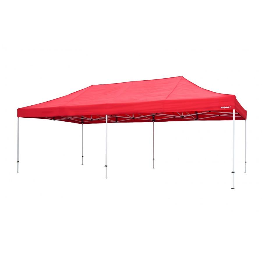 イベントテント アルミ・スチール複合 3.6m×7.2m Mr.Quick T-37 ワンタッチテント タープテント 簡単設営 日除け 日よけ | ミスタークイック | 02