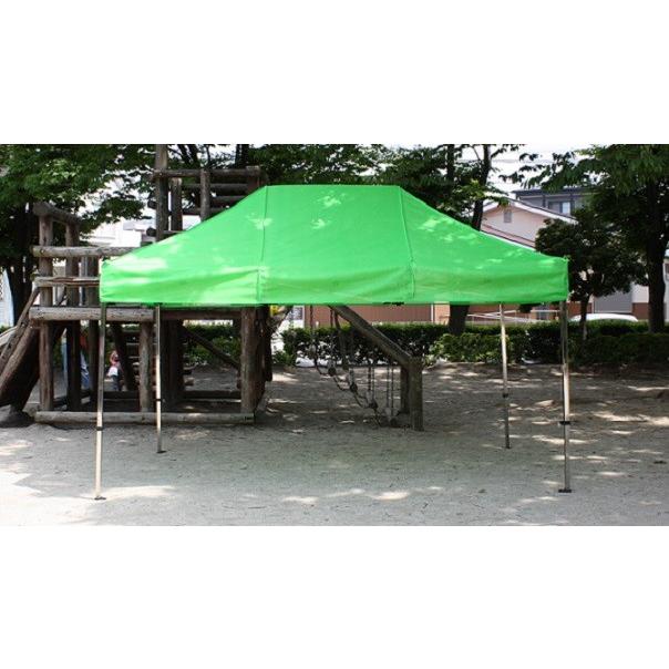 テント 3.0m×4.5m アルミ製フレーム メッシュ天幕 CARAVAN