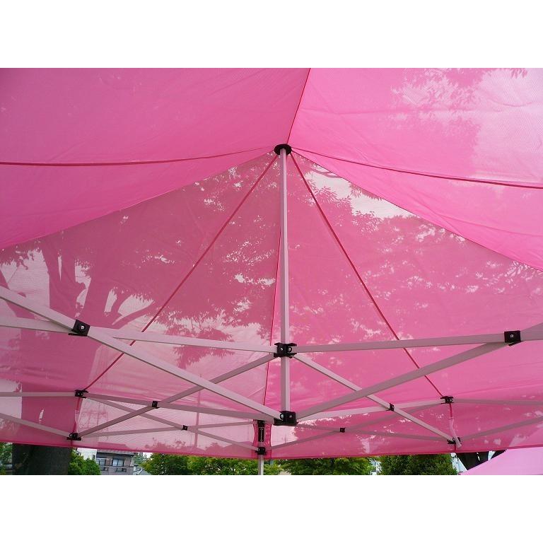 テント 3.0m×6.0m アルミ製フレーム メッシュ天幕 CARAVAN RMDA3060 ワンタッチ タープテント 送料無料 日除け 日よけ イベント 簡単組立 |  | 03