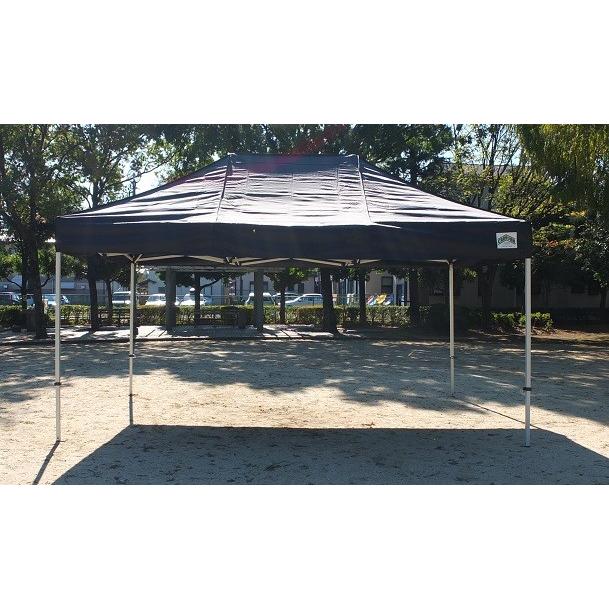 テント 3.0m×4.5m アルミ製軽量フレーム 柱角35mm CARAVAN SA3045 ワンタッチ タープテント 送料無料 日除け 日よけ イベント |  | 02