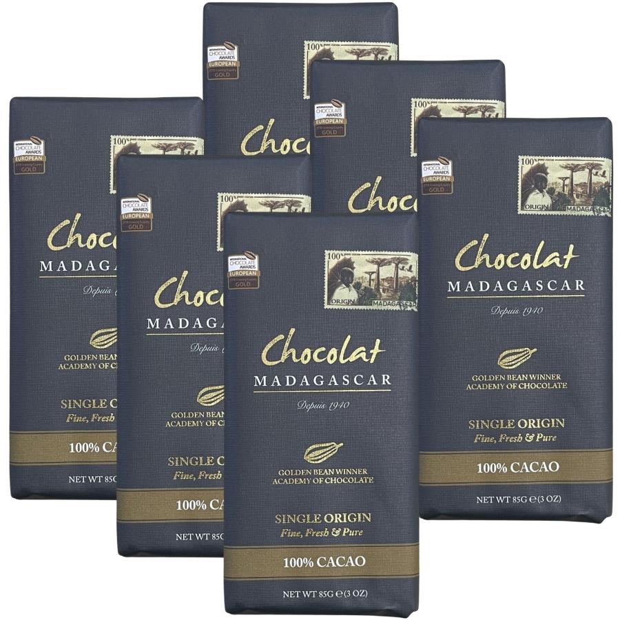 6枚セット ショコラ マダガスカル ファインダーク チョコレート カカオ