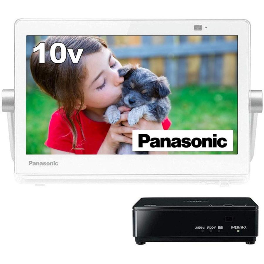 ポータブル10v型清水オンライン店のパナソニックテレビ防水タイプ液晶テレビプライベート ビエラホワイトパナソニックインターネット動画対応un 10n9 W